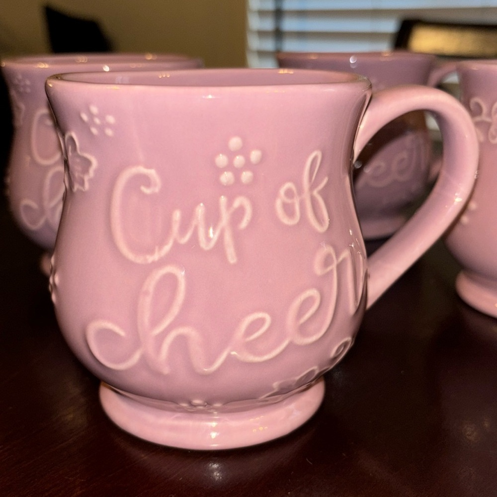 Temptations Cup of Cheer set of 4 mugs